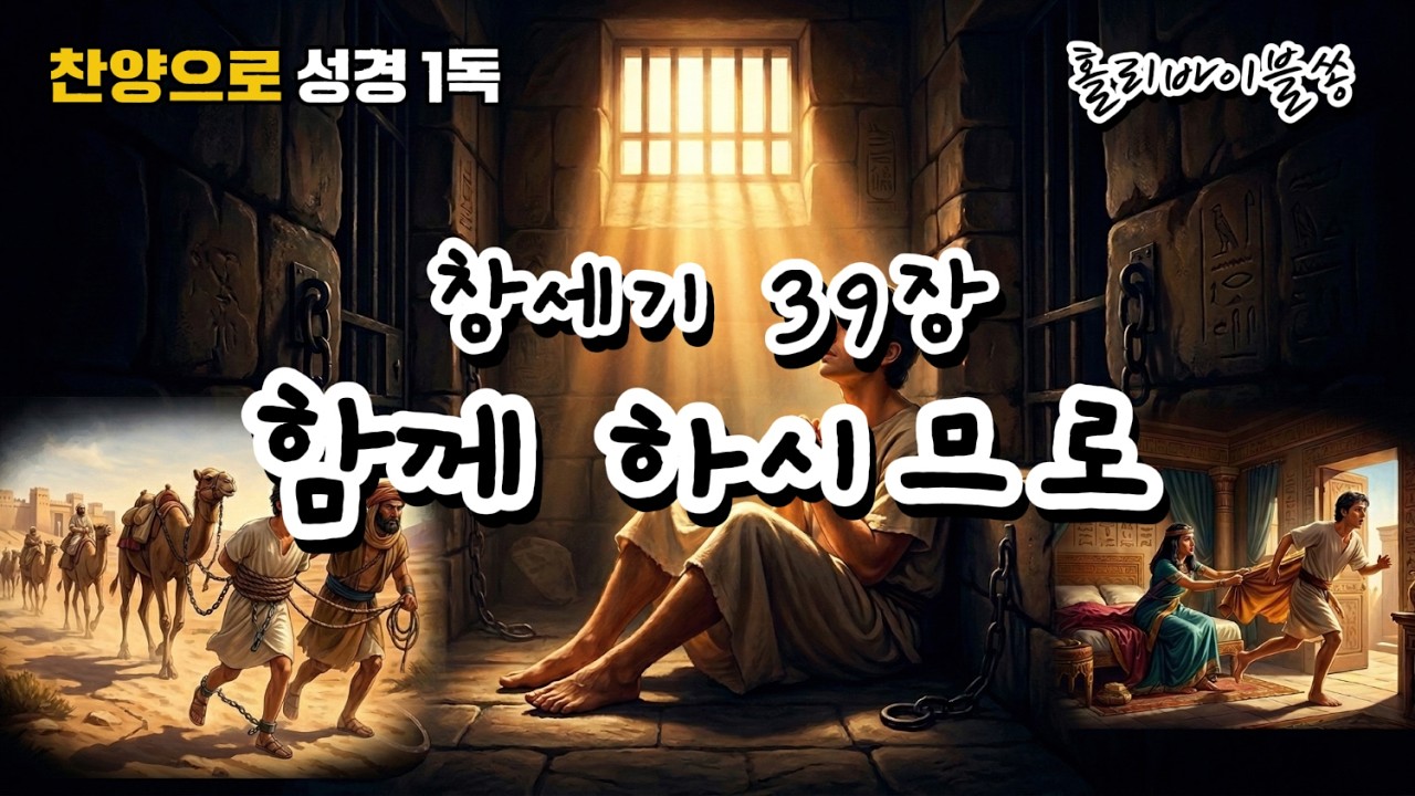 [창세기39장] 함께 하시므로 | 찬양으로 성경 1독🙏