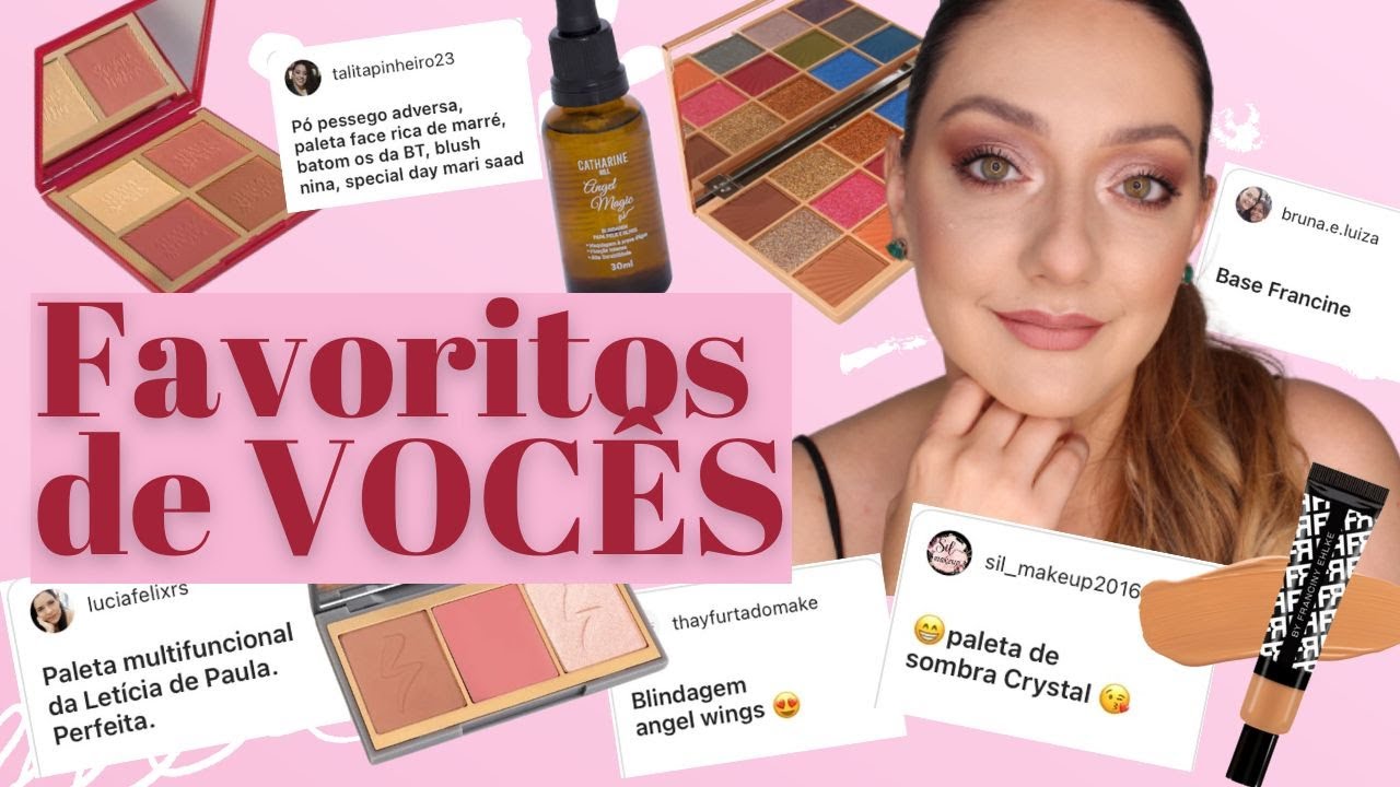 MAKE COM OS FAVORITOS DAS SEGUIDORAS | COLLAB DAS AMIGAS