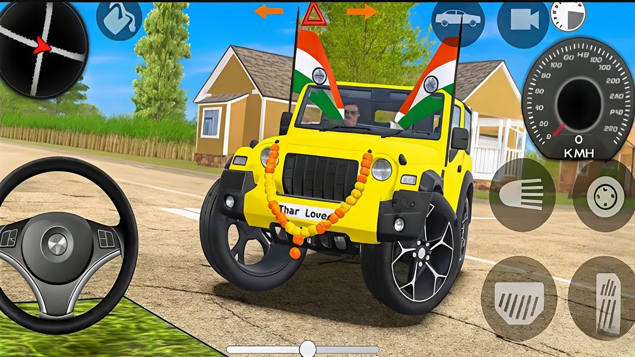 Modified Mahindra Thar Car Games: Indian Cars (Gadi Wala Game) - Car Game Android Ga...