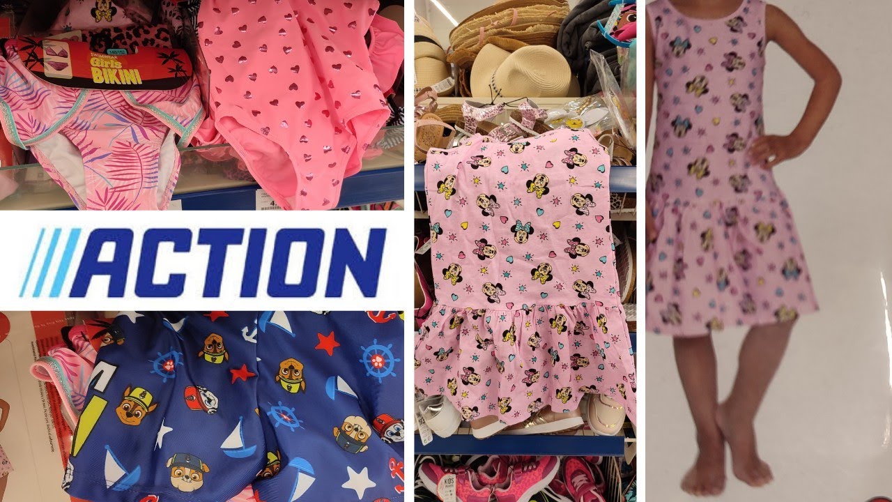 ACTION - ACCESSOIRES MAILLOT DE BAIN  VÊTEMENTS ET CHAUSSURES ENFANTS Mercredi 30/03/22 #action