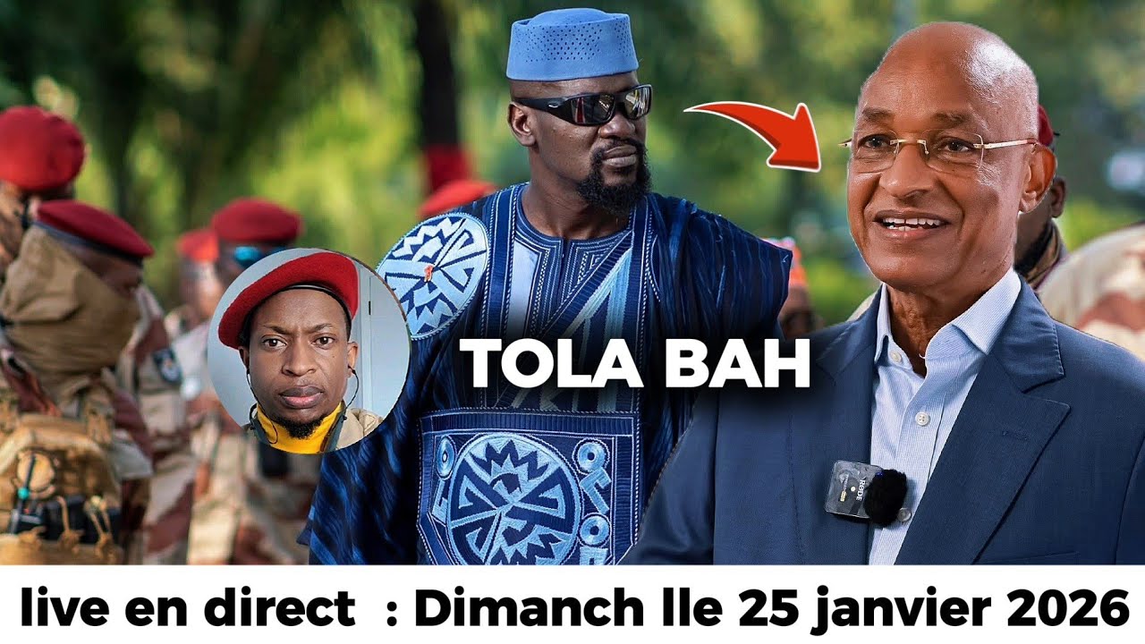 TOLA BAH ÉTAIS EN DIRECTE DIMANCHE LE 25 JANVIER 2026 LIVE COMPLET
