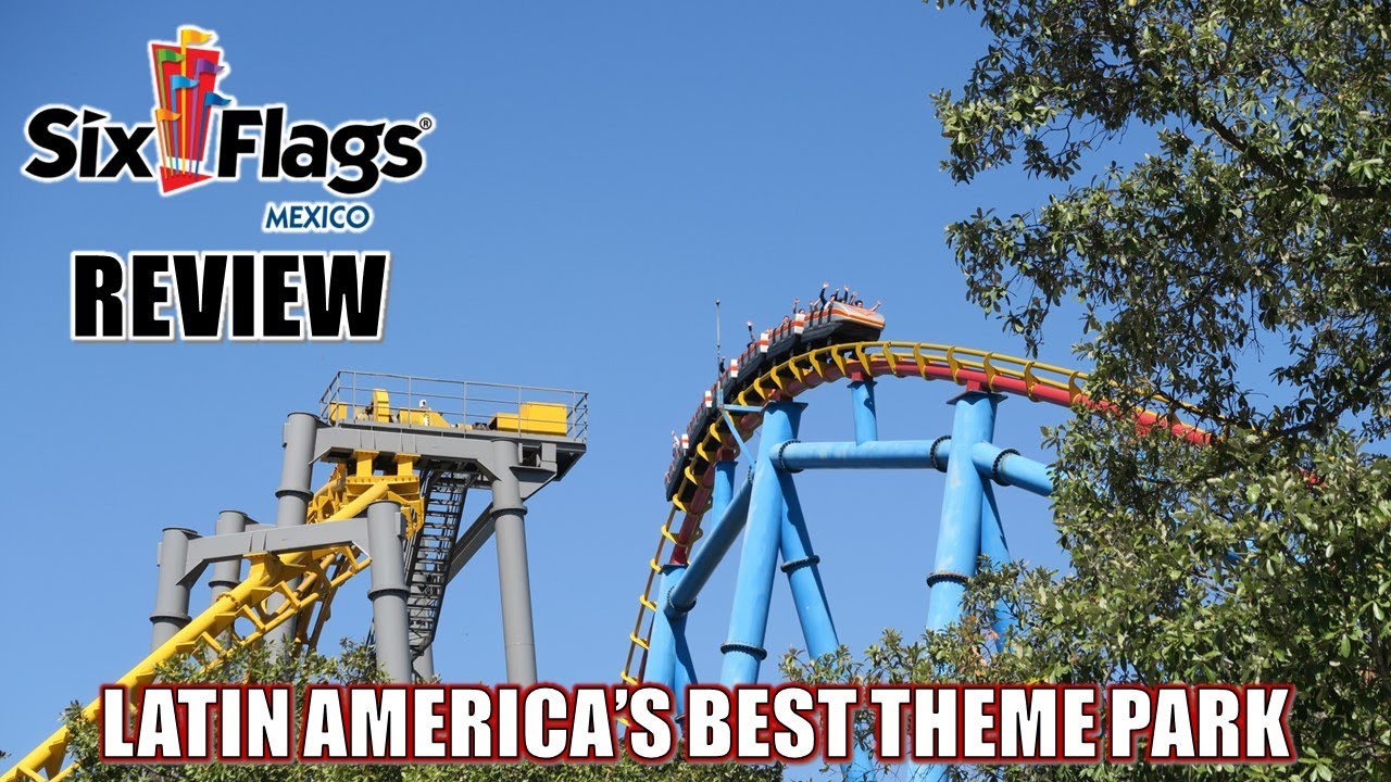 Обзор Six Flags Mexico (обновлённый), лучший тематический парк Латинской Америки | Fiesta Texas +...