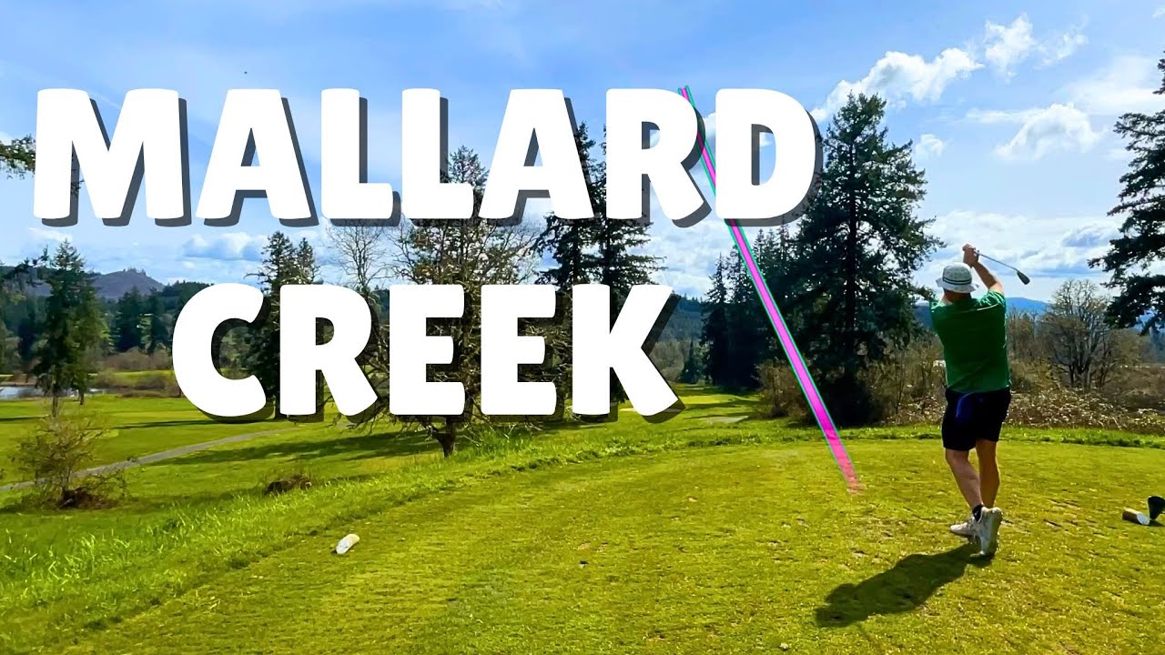 Playing 18 at Mallard Creek Golf Course