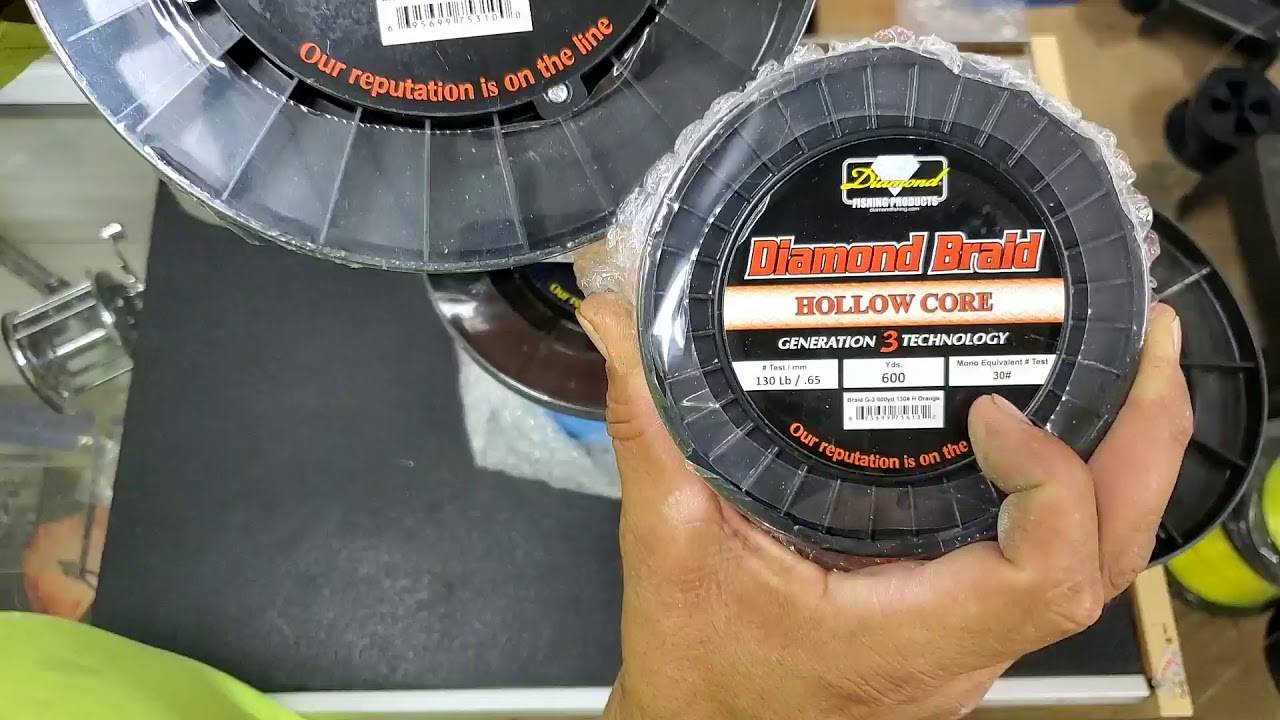 Did you know this about the Diamond Gen 3's Hollow core Braid and what we find behind the scenes