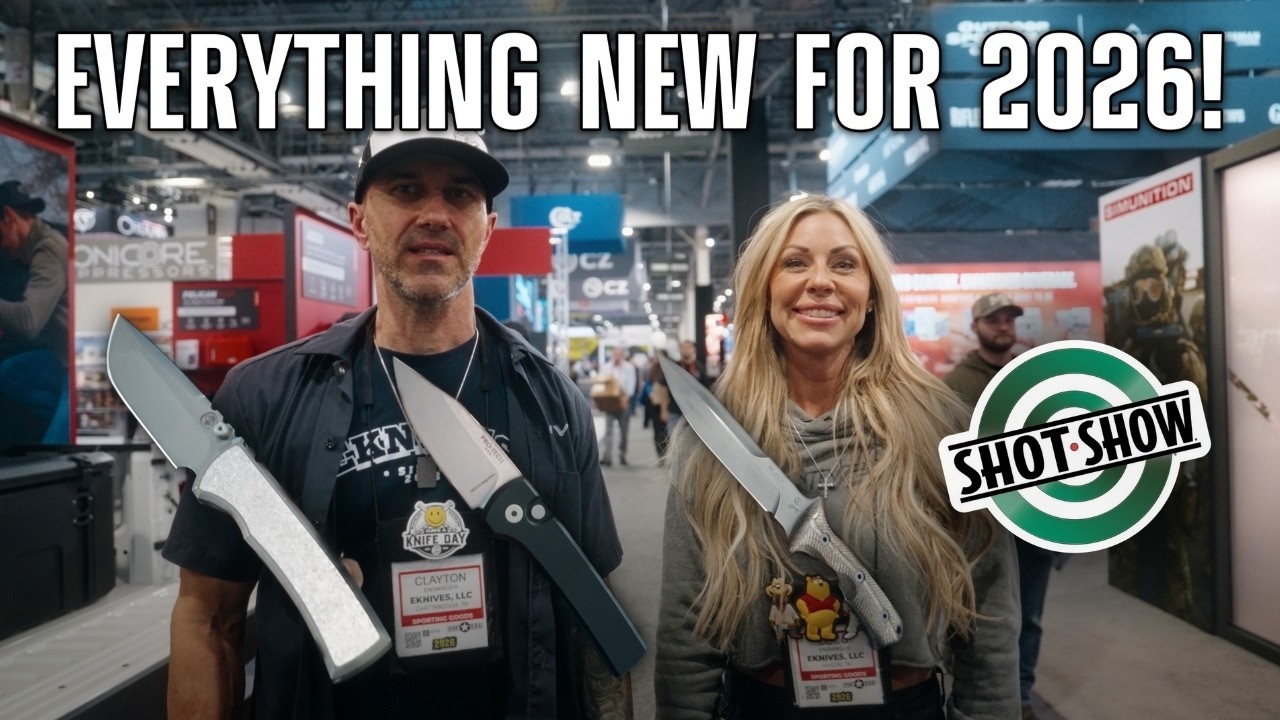 Every New Knife Coming in 2026! (SHOT Show 2026)