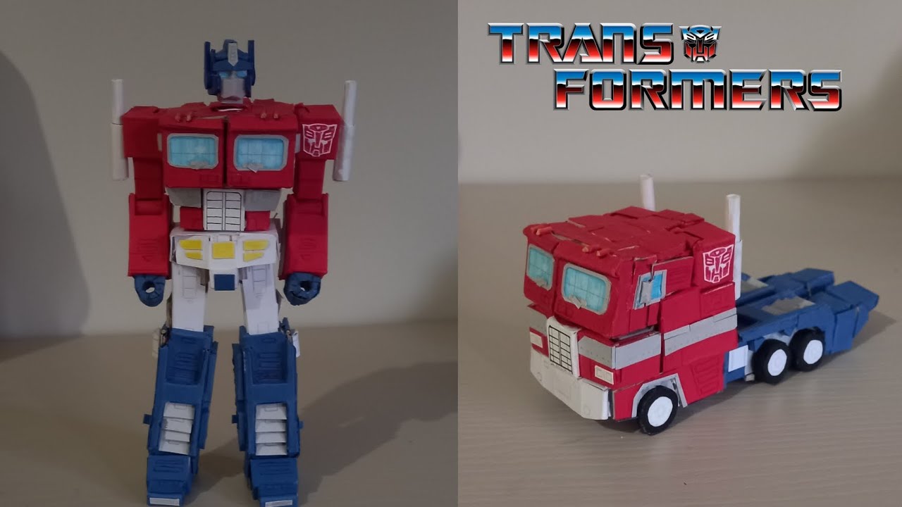 Papercraft - Transformers G1: Optimus Prime | Review