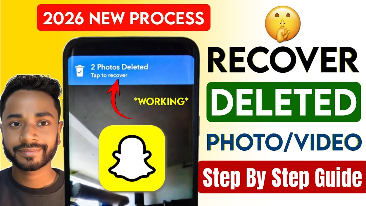 Snapchat me Delete Photo wapas kaise laye 2026 | How to Recover Snapchat Deleted Photos and Videos