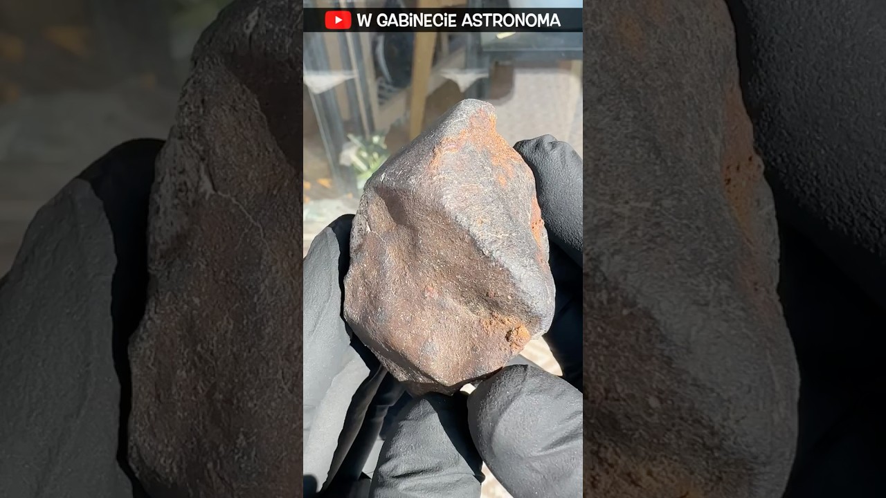 Meteoryt Pułtusk  - 171 gram&oacute;w  #meteoryt #astronomia