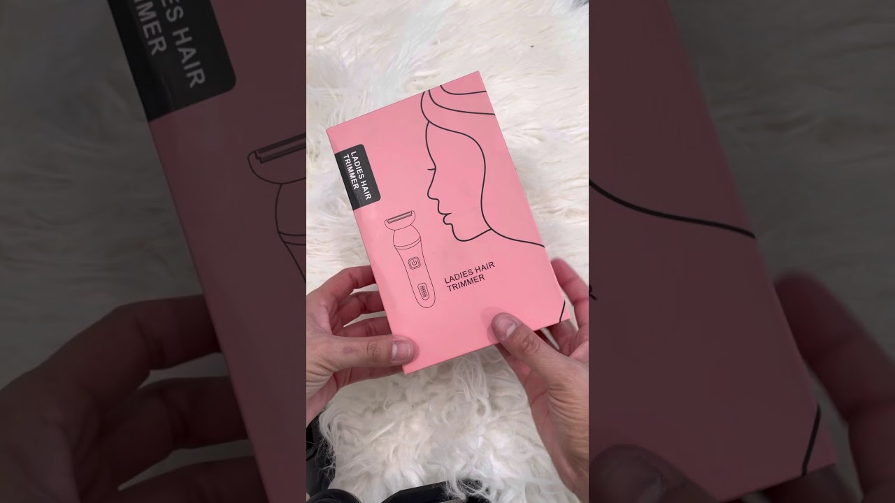 Brori electric razor for women -densor - unboxing