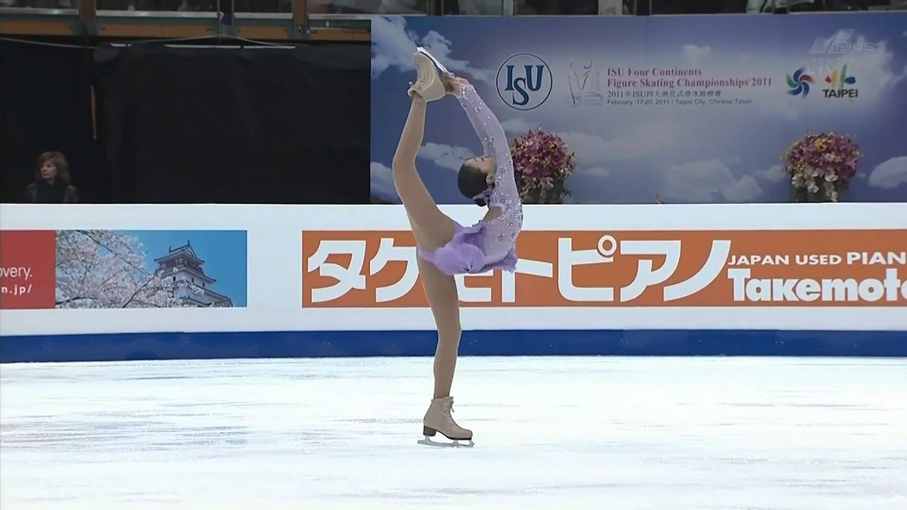 Feb 2011 Mao Asada 浅田真央 FS  【愛の夢】