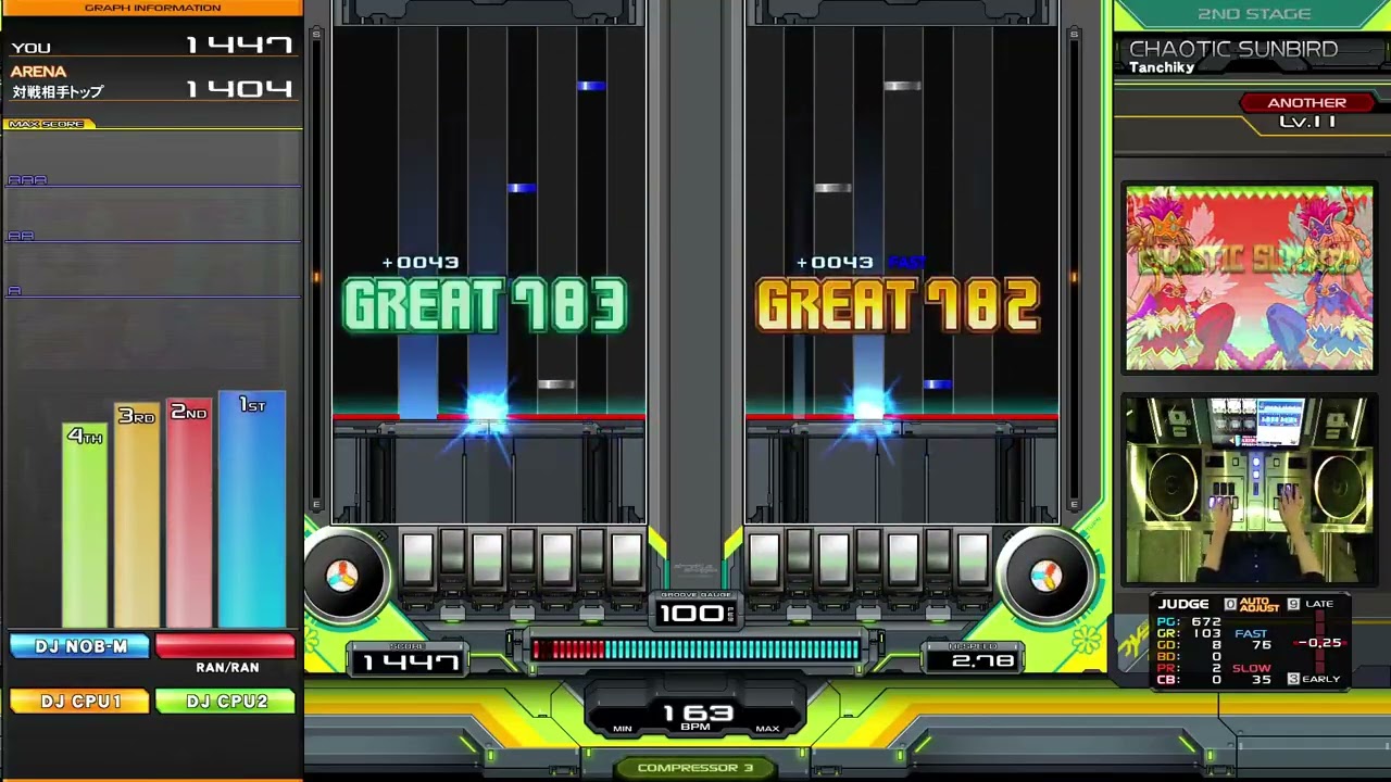 【beatmania IIDX】CHAOTIC SUNBIRD (DPA)