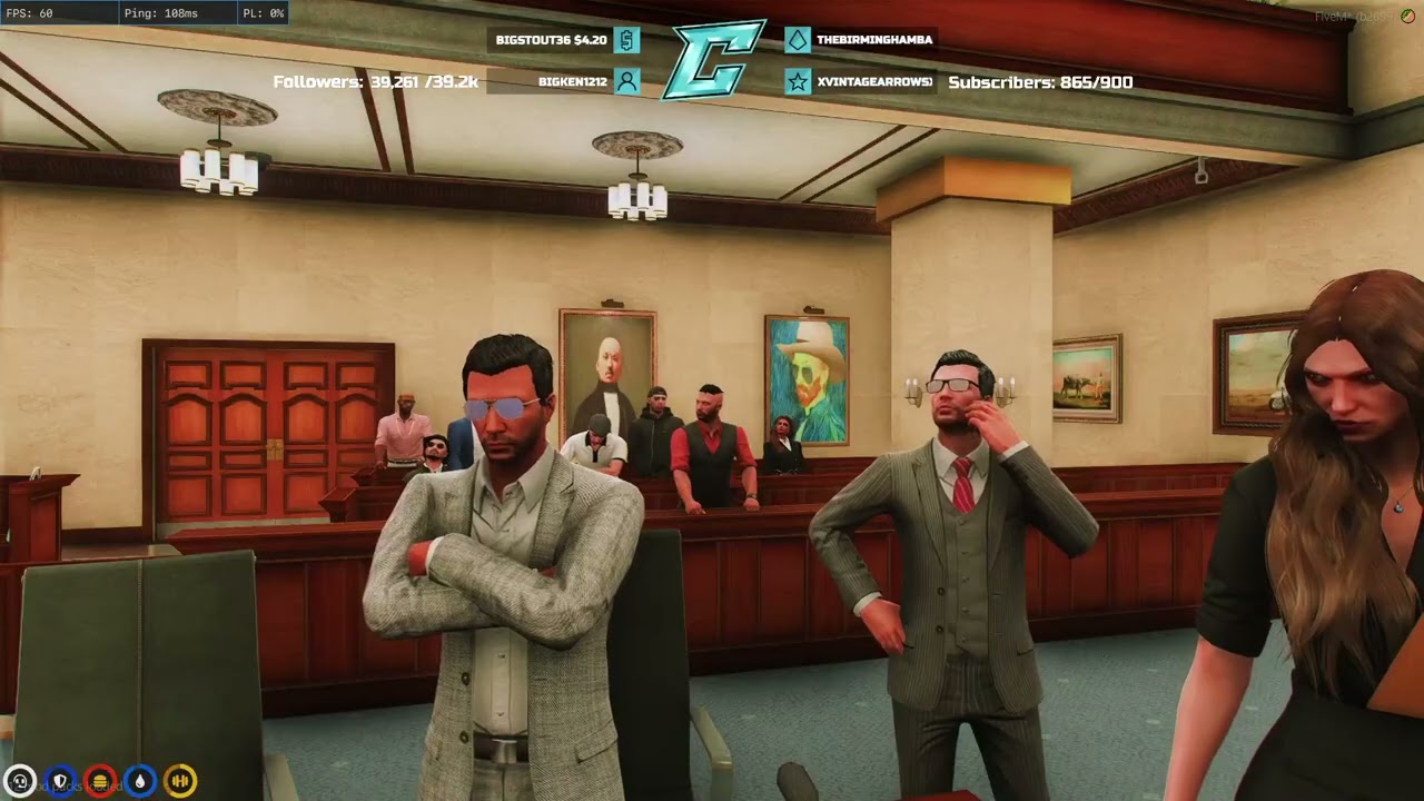 Pigeon Gets His Charges Read To Him In Court.. | NoPixel GTA RP