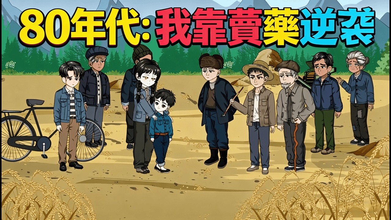 一口氣看完 《80年代：我靠賣藥逆襲》在那個公分當錢花的年代，我載著一車黃精闖縣城，誰說不混日子就得窮一輩子？看我如何變富豪！