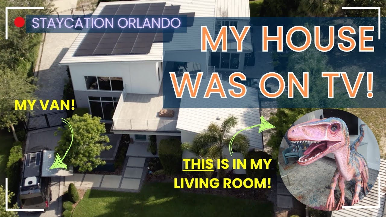 Inside My Luxury Orlando Vacation Rental &ndash; Featured on TV! (Staycation Sports)