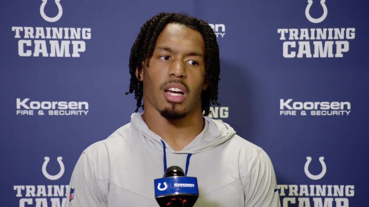 Aug. 22 | Rookie Safety Nick Cross Media Availability