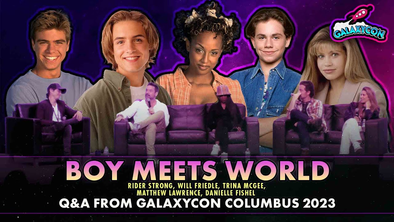 Boy Meets World Cast Q&A | GalaxyCon Columbus 2023 | Rider Strong, Will Friedle, Danielle Fishel