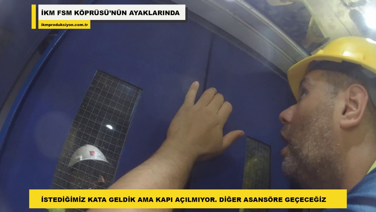 İstanbul'u hiç böyle görmediniz - İKM FSM Köprüsü'nün ayaklarında