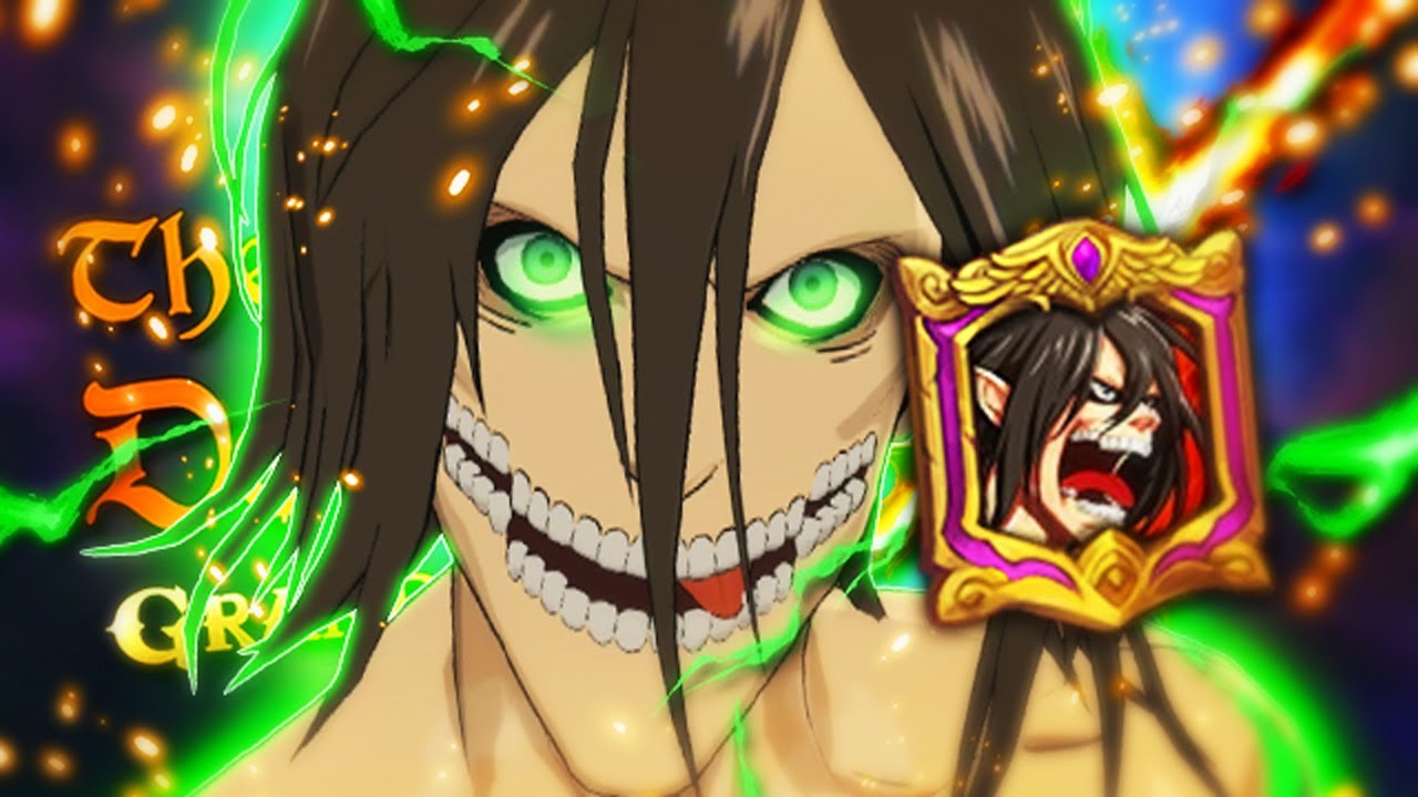 EREN TRANSFORMATION RUSH! FULL TITAN RAMPAGE ON PvP!! | Seven Deadly Sins: Grand Cross
