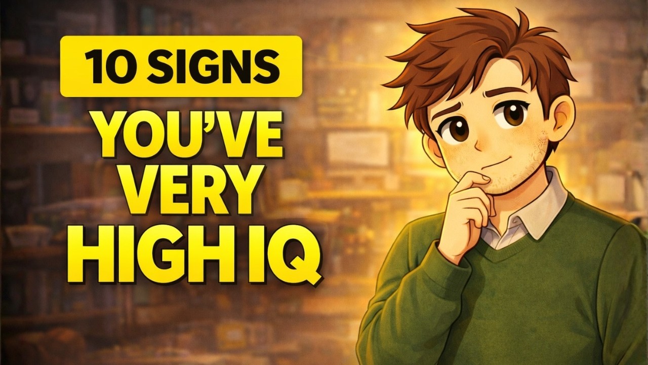 10 Weird Habits That Prove You Have a Very High IQ