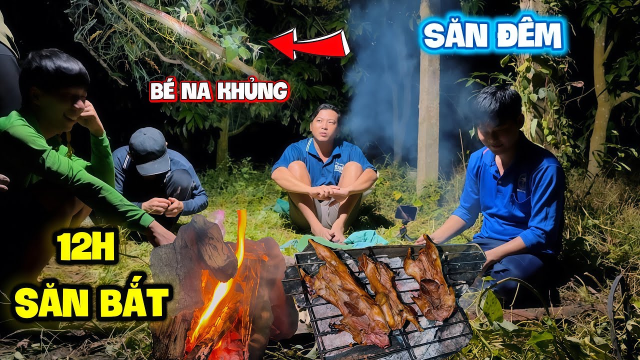 Một ngày lang thang săn bắt đêm sau những ngày mưa bão của team không may mắn | HoàiPhong TV