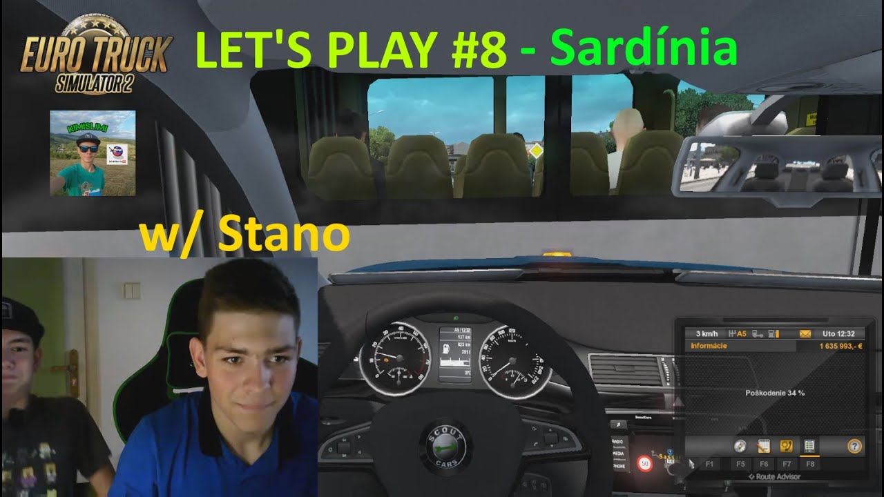 Let's Play #8 - ETS 2 Sard&iacute;nia w/ Stano
