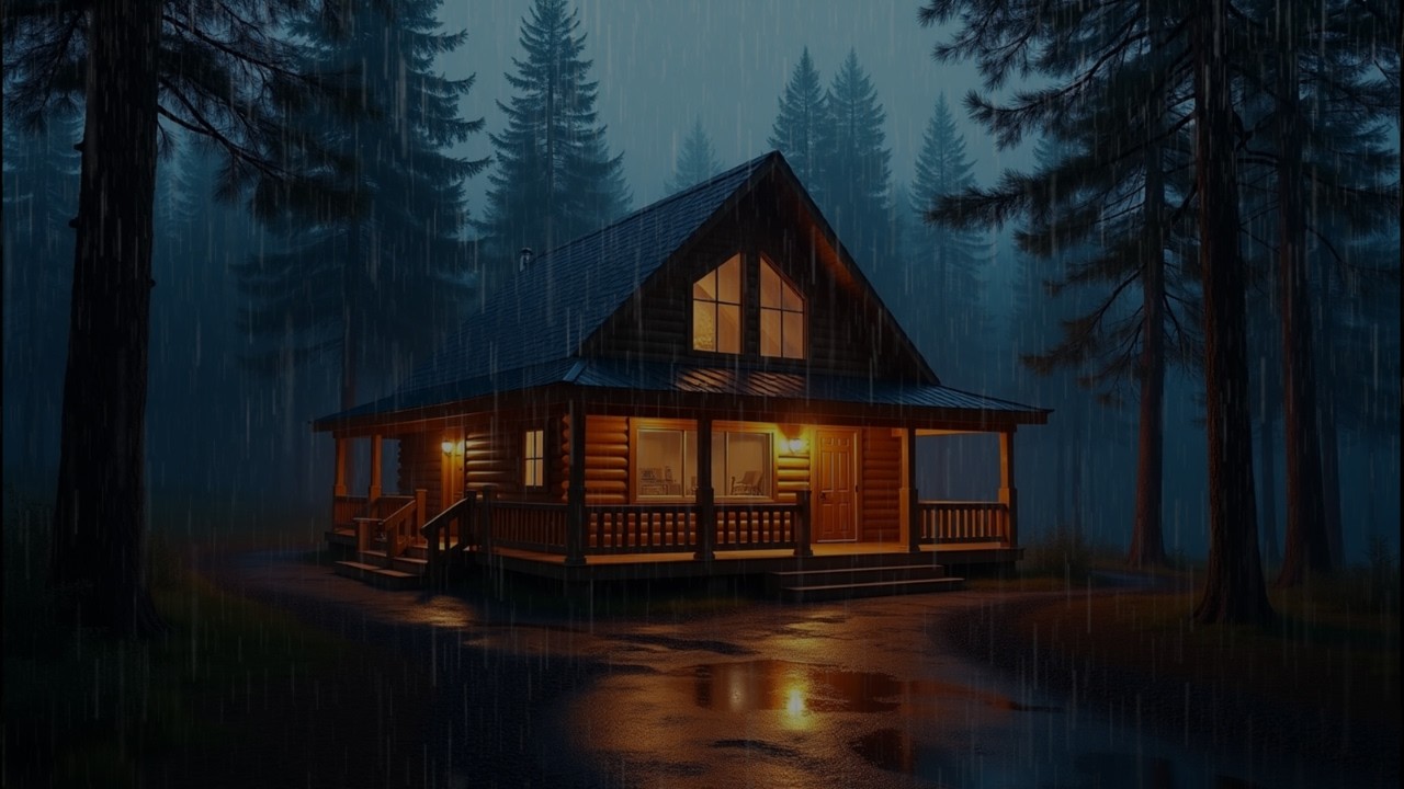 Sounds of Rain & Thunder for Deep Sleep – Relax Your Mind & Sleep Peacefully Tonight