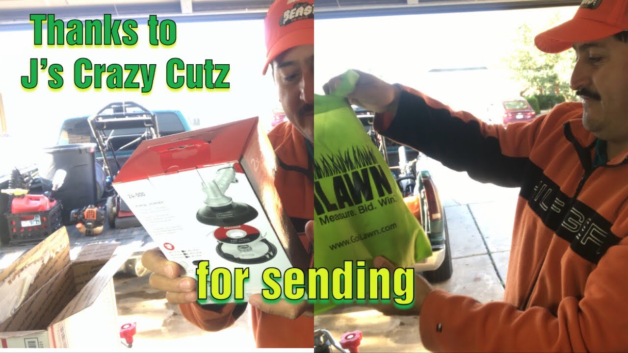 8 lawns today! Thanks to J'S Crazy Cutz / Another Box?