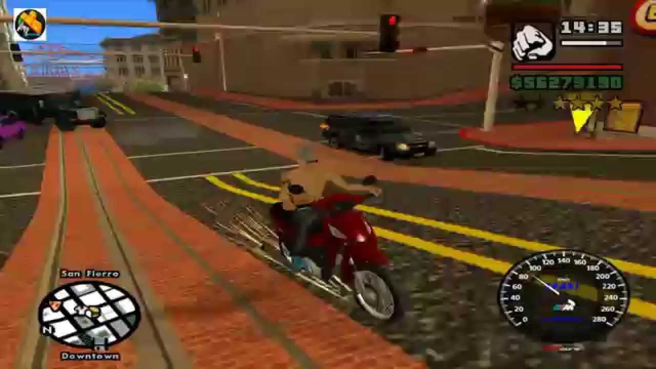 Gta sa- zoando e fuga de biz 125 na rota de sp