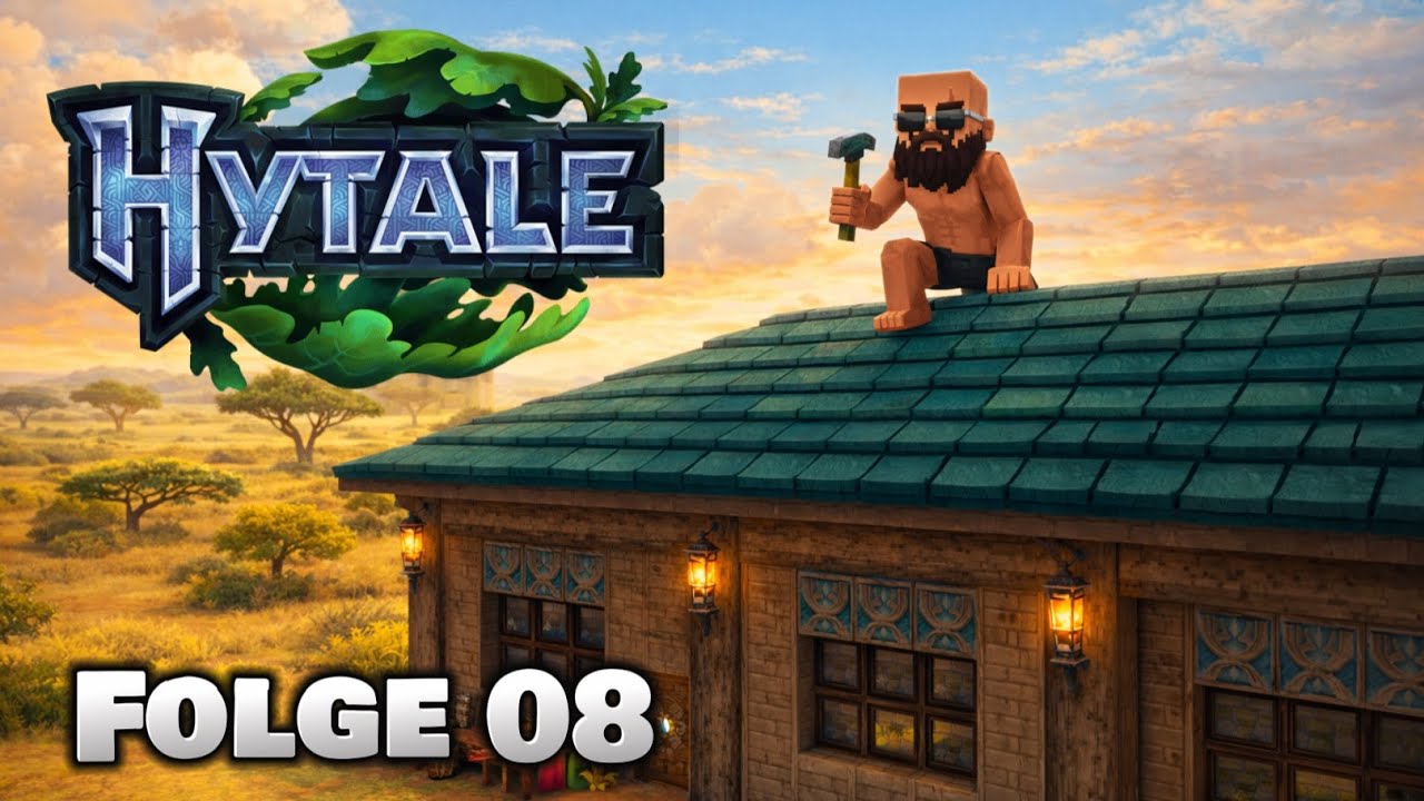 Der GEBORENE Dachdecker?! Kommt darauf an wie du Dachdecker DEFINIERST | LP Folge 08 | Hytale
