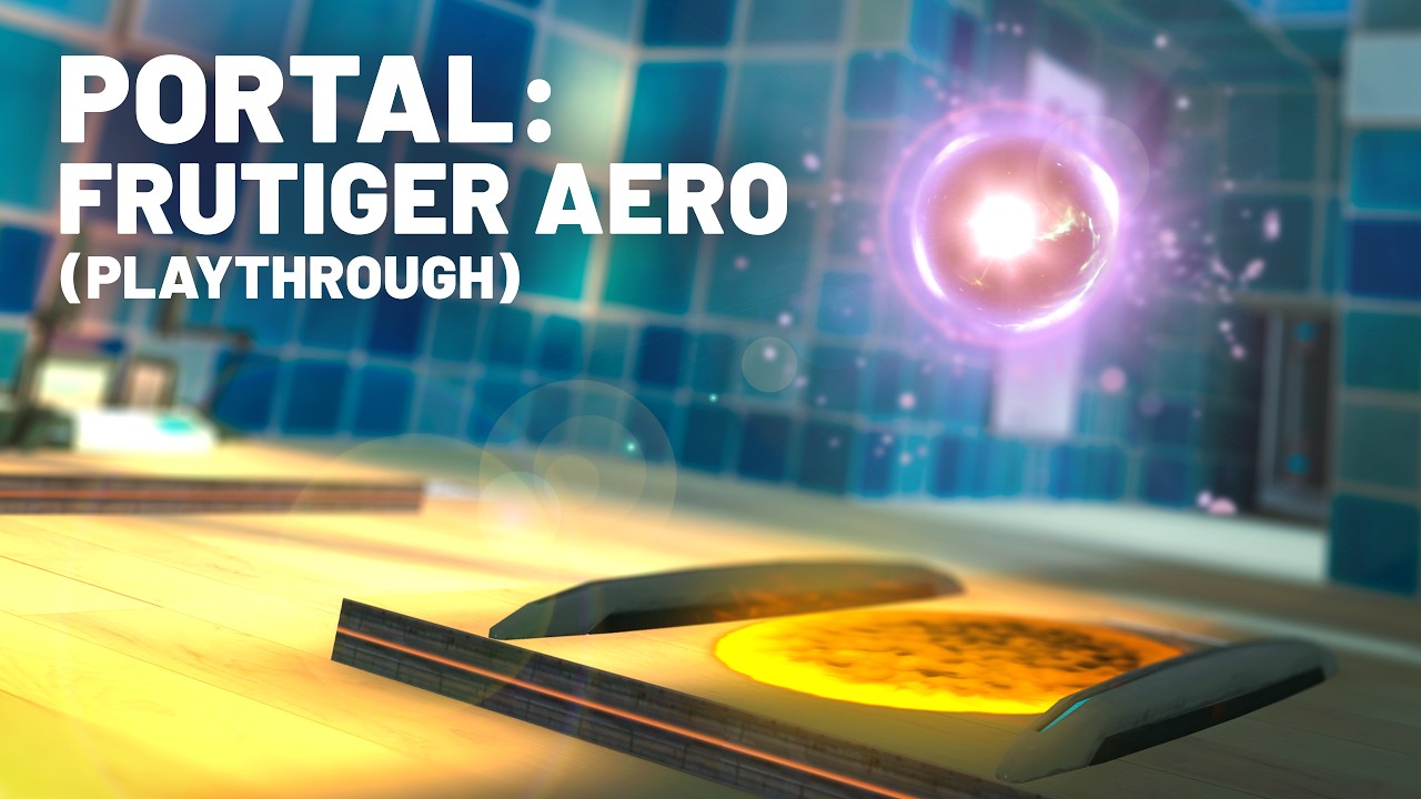 Portal: Frutiger Aero (Playthrough)