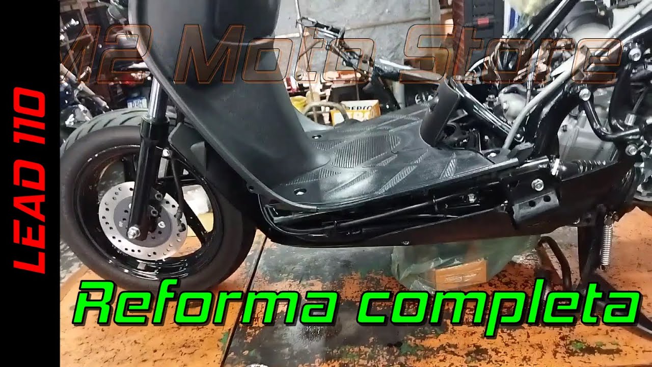 Parte 4: Reforma HONDA Lead 110  - 2010