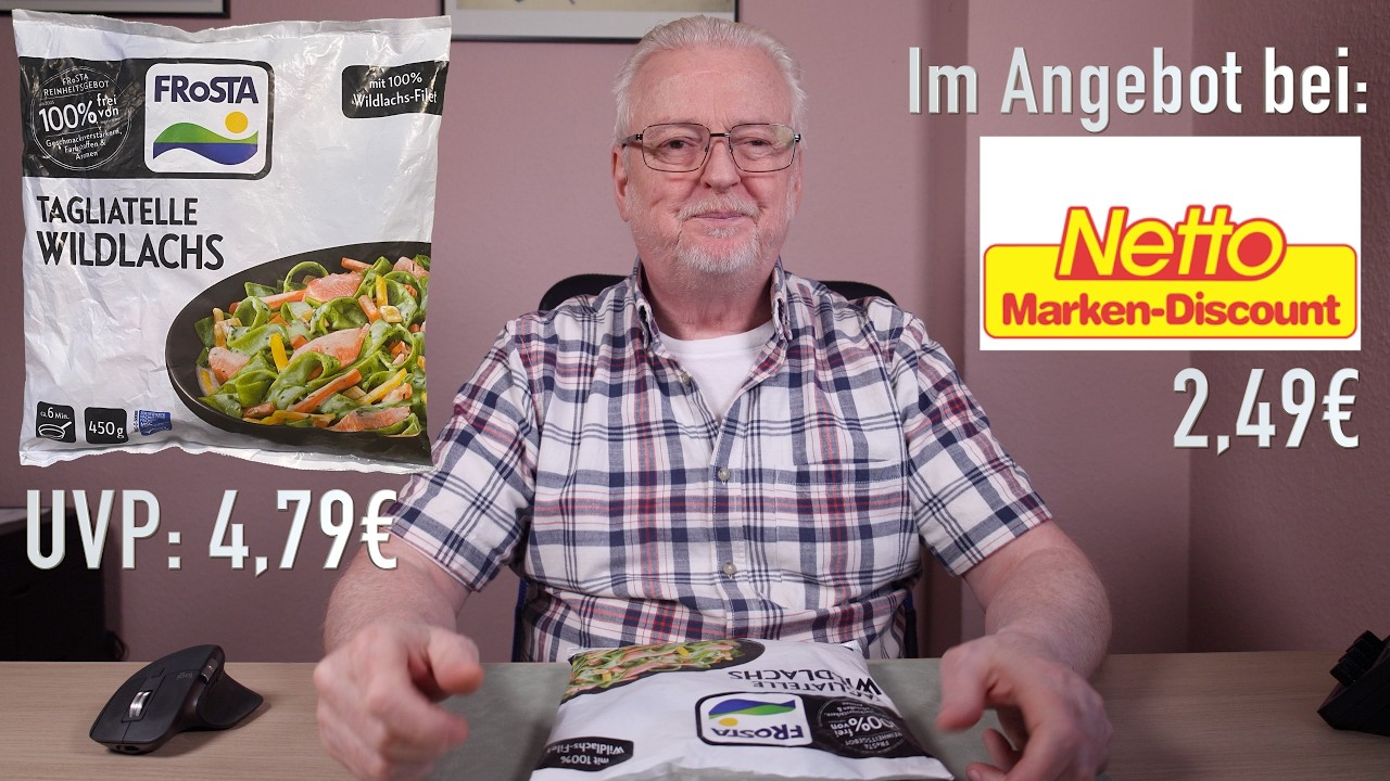 Frosta Tagliatelle Wildlachs kosten 4,79€ für 450g - Fertiggericht TK