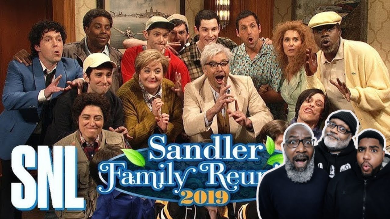 Реакция на воссоединение семьи Сэндлеров в SNL! Знаменитые персонажи Сэндлеров во всей красе!