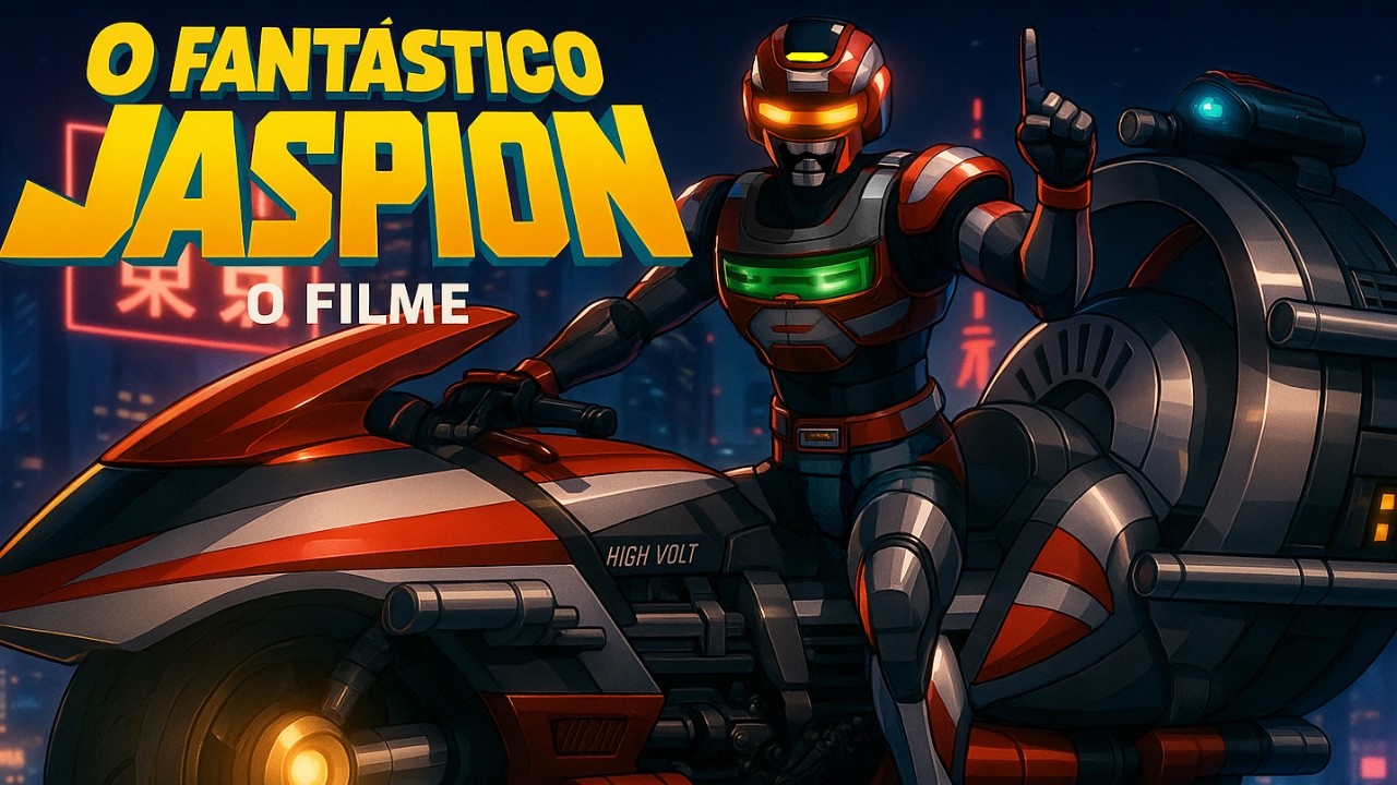 JASPION! Versão Anime 2025 – PRÉVIA ÉPICA da Nova Era Tokusatsu