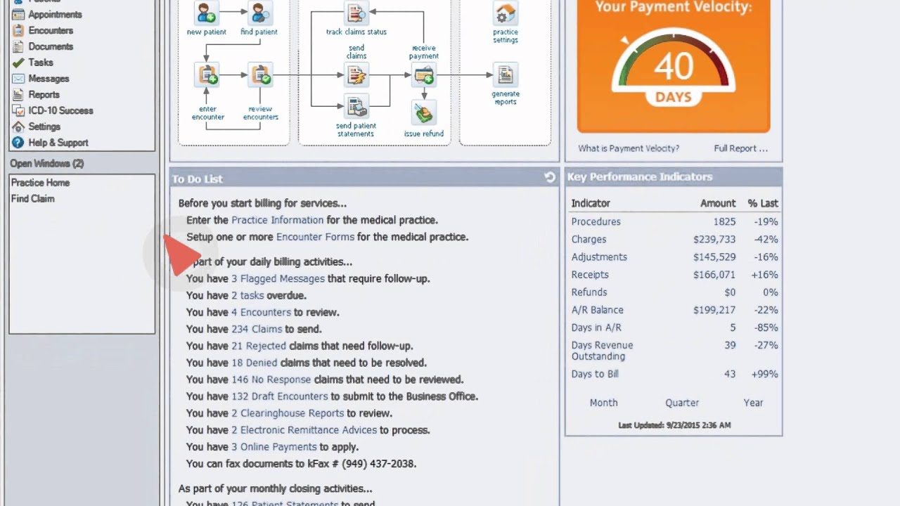 Kareo Practice Management Sending Claims for Billing Companies