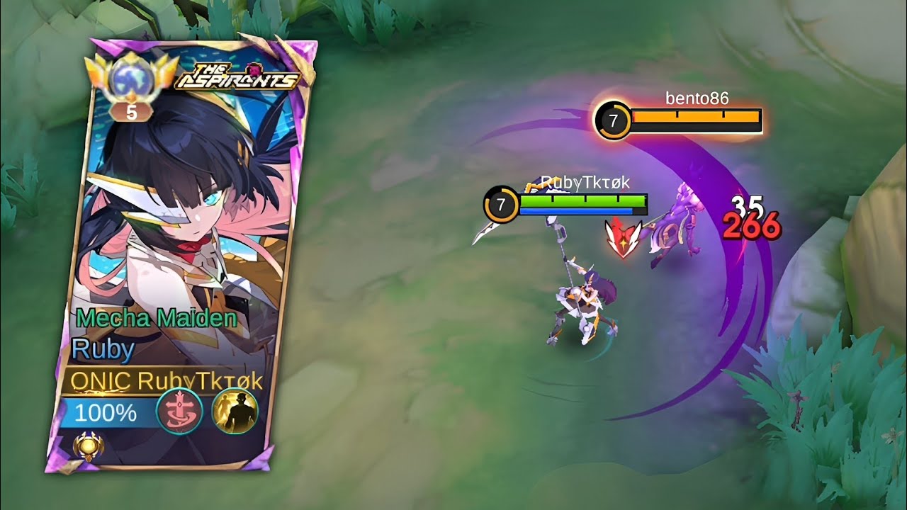 Musuh Kena Mental Ketemu Ruby Gold Lane | Build Tersakit Ruby