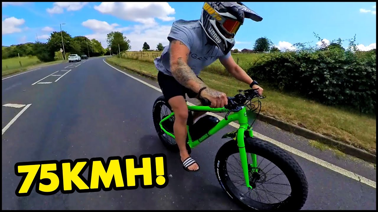 HOW TO MAKE A FAT BIKE GO FAST... ELECTRIC CONVERSION!