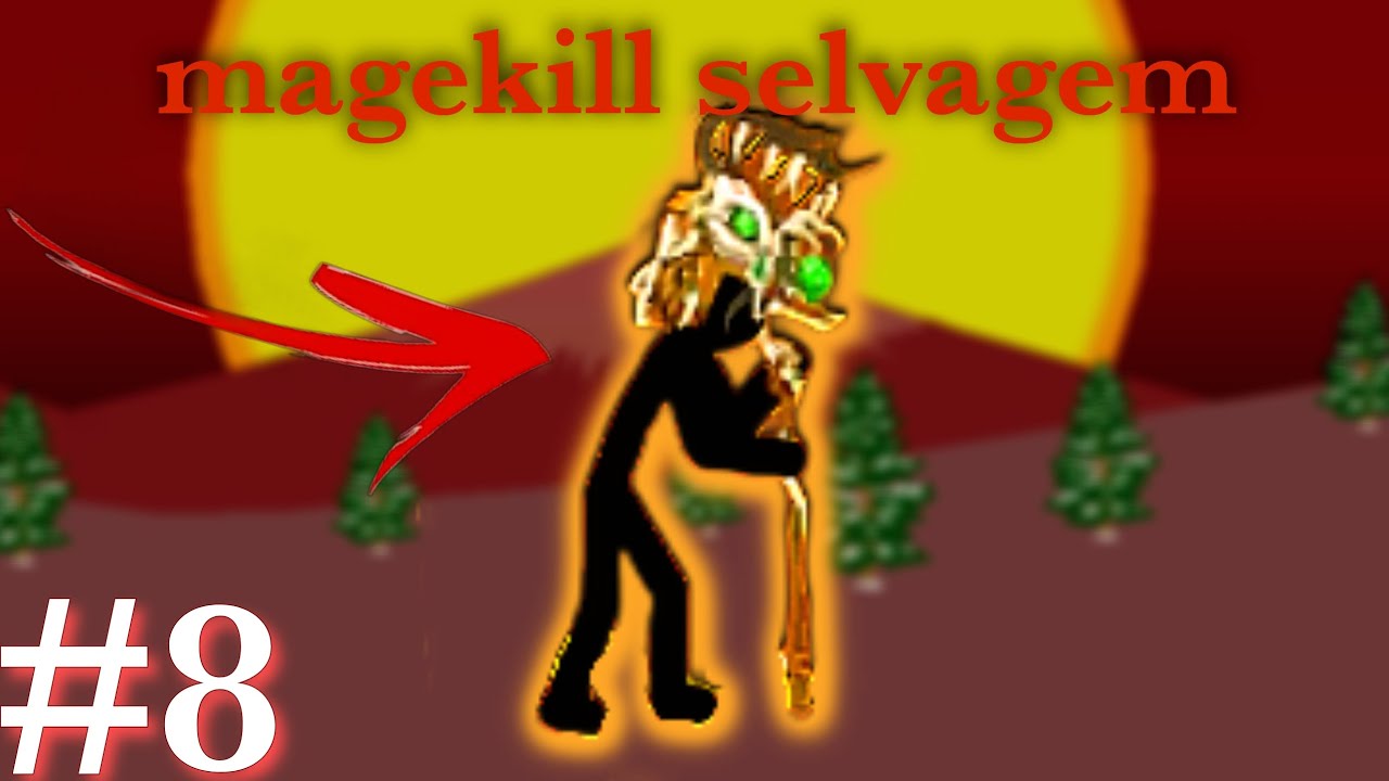 CONSEGUI O MAGEKILL SELVAGEM STICK WAR LEGACY