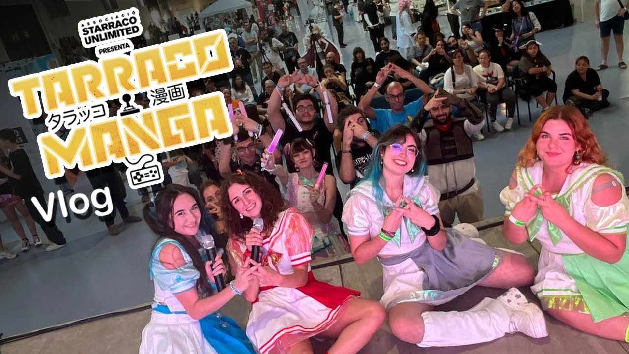 【aiRis】 Debutando coreografías y micrófonos (TarracoManga) 🌸🎤【Vlog】