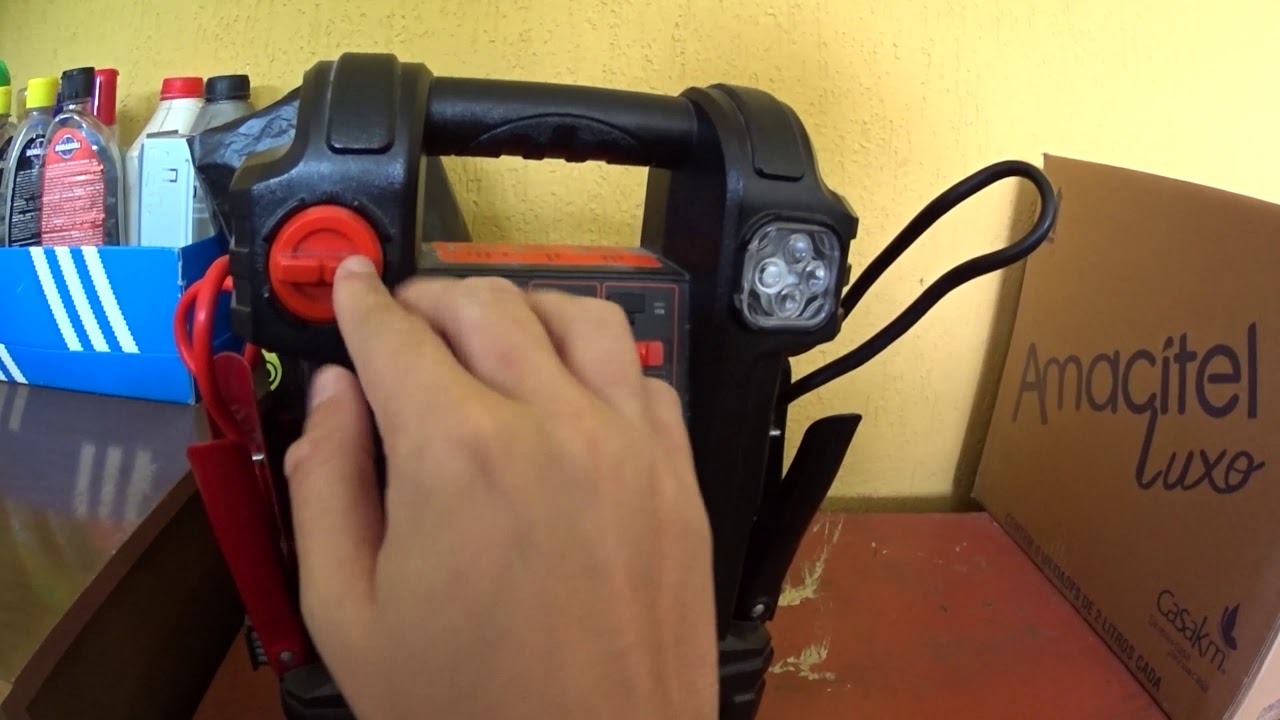 Black And Decker Js500s 500Ah arrancador de partida,um salva-vidas depois de 2 anos-#GuAutoVlog #576
