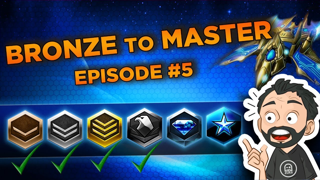 Starcraft 2 - Bronze to Master #5 - Play macro and get BETTER ! (Platinum to Diamond)