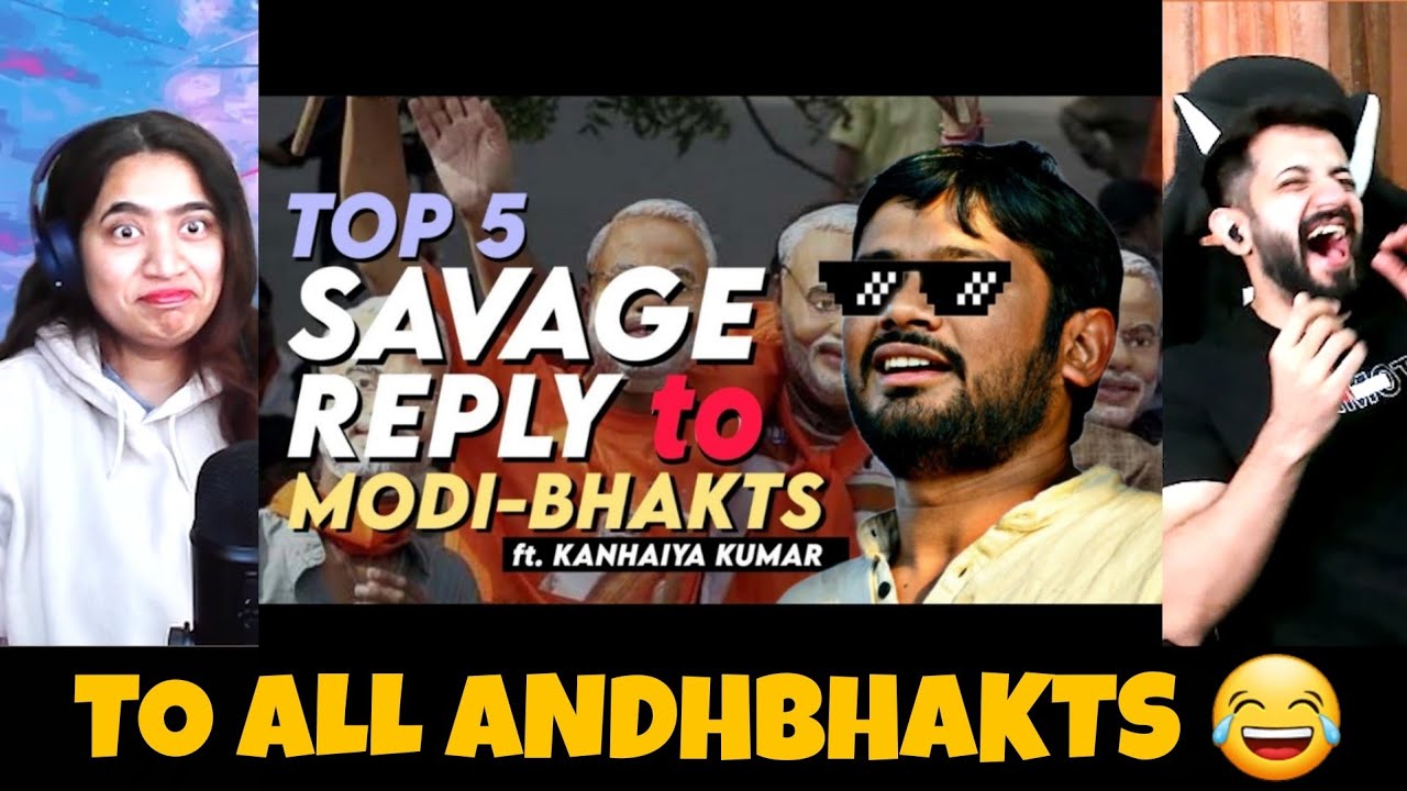 Kanhaiya Kumar 5 best replies to Modi Bhakts | Kanhaiya Kumar vs Andhbhakts | The Tenth Staar