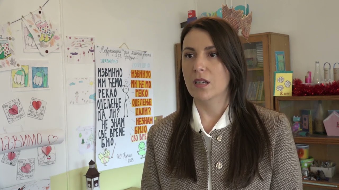 Marija Ratković jedini đak u selu Kučin u opštini Prijepolje