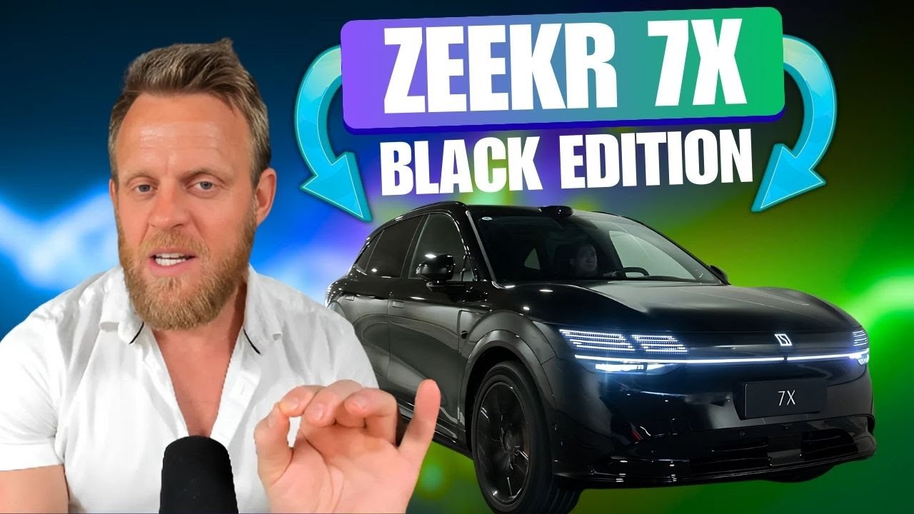 Zeekr 7X Black Edition + Zeekr 7X gets over 2000 pre orders in Australia