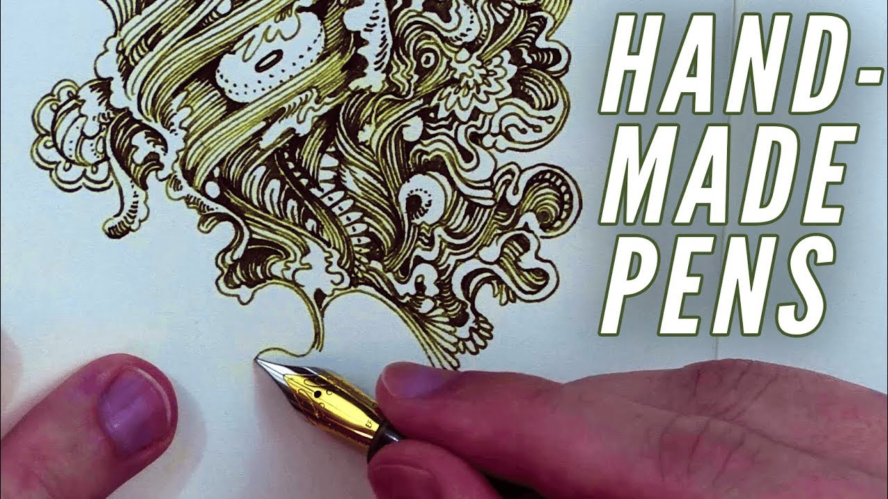 Doodling with a Custom Fountain Pen