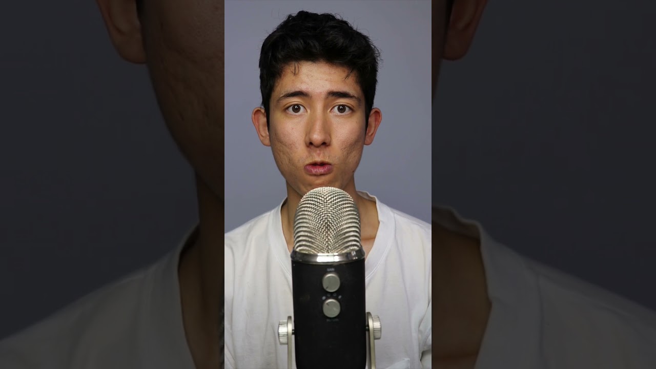 screaming in the mic... #asmr #shorts