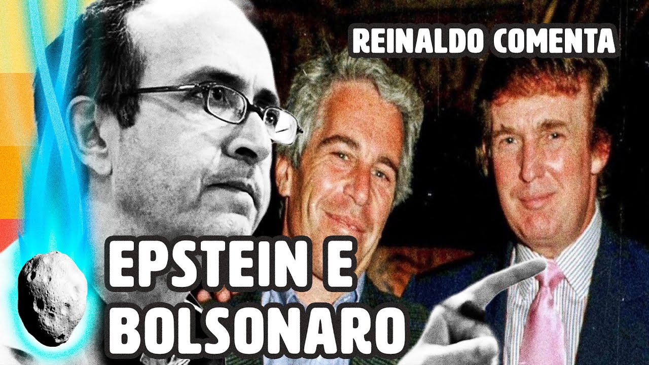 REINALDO AZEVEDO ESCULHAMBA BOLSONARO NO CASO EPSTEIN | PLANTÃO