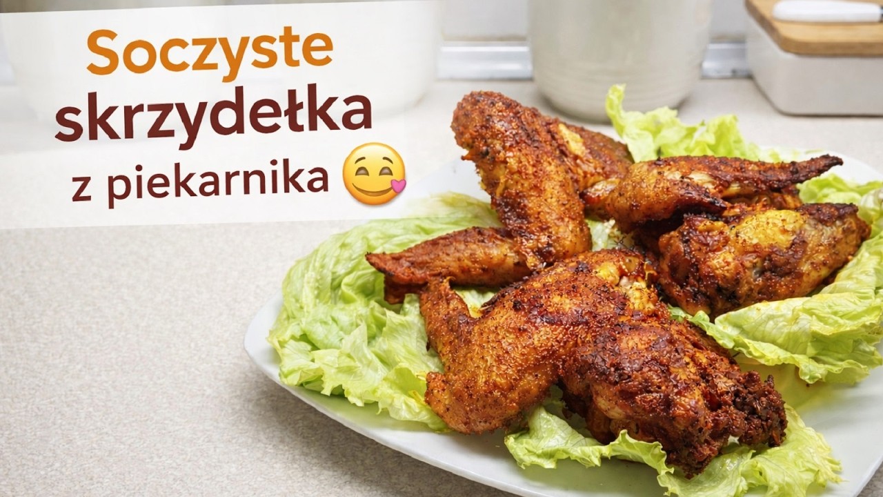Soczyste skrzydełka z piekarnika z TAJNYM składnikiem 🍺 | PALCE LIZAĆ