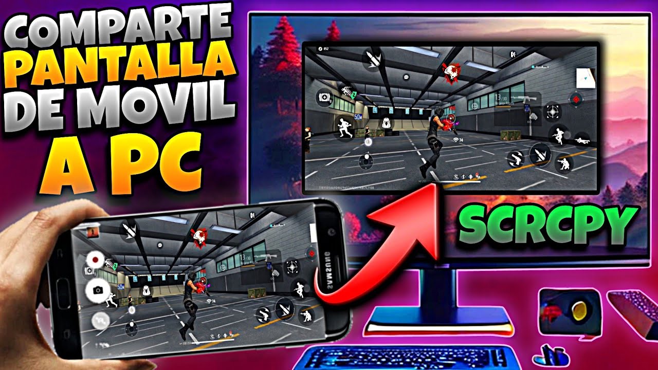 Cómo COMPARTIR La PANTALLA de Tu CELULAR a PC | Con SCRCPY + Cable USB