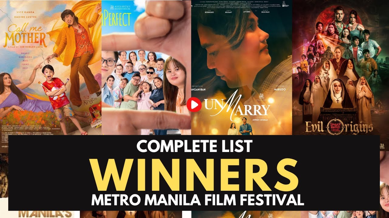Metro Manila Film Festival 2025 Awards Night Full WINNERS!